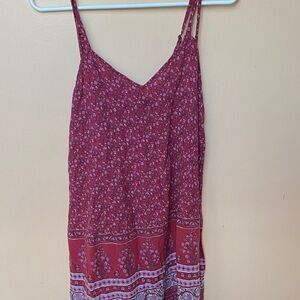 American Eagle Outfitters Pink Floral Dress